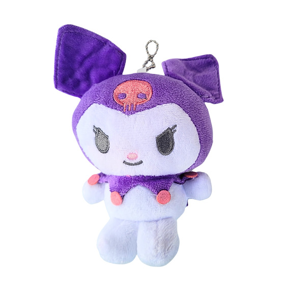Best Classics Japan Anime Female Hello Kitty Kuromi Purple Plush 14 Cm - Picture 1 of 2